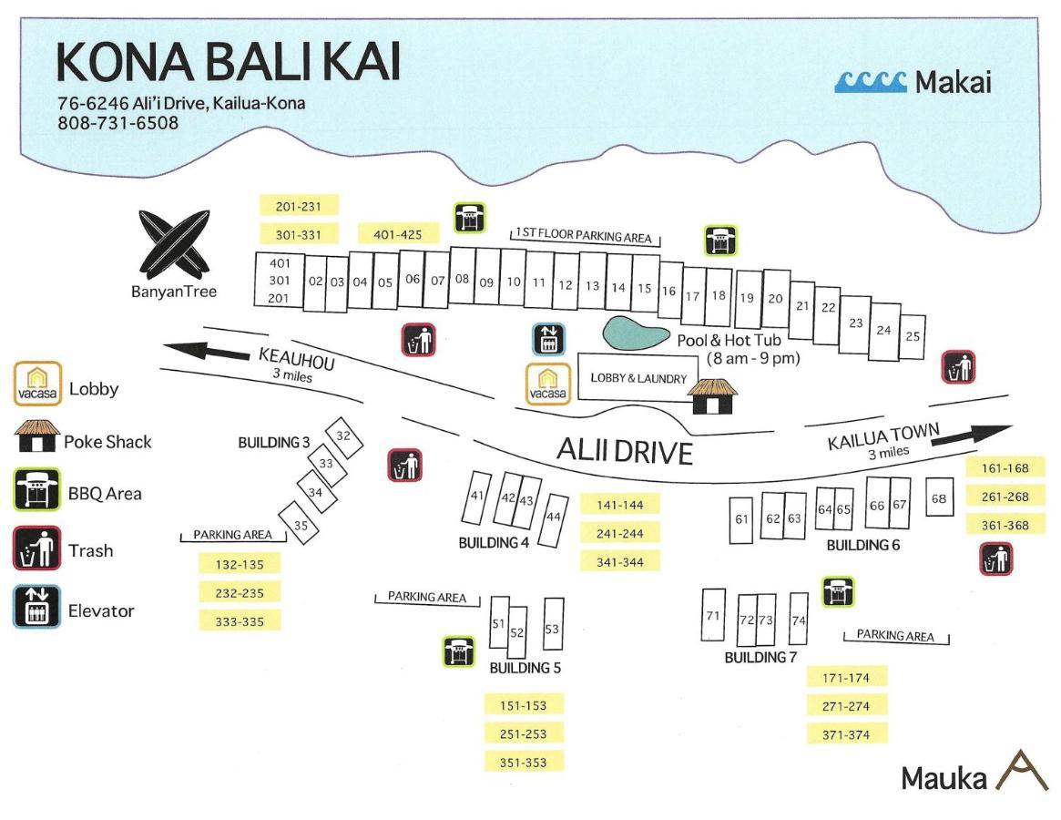 Kona Bali Kai #316 Lägenhet Kailua-Kona Exteriör bild